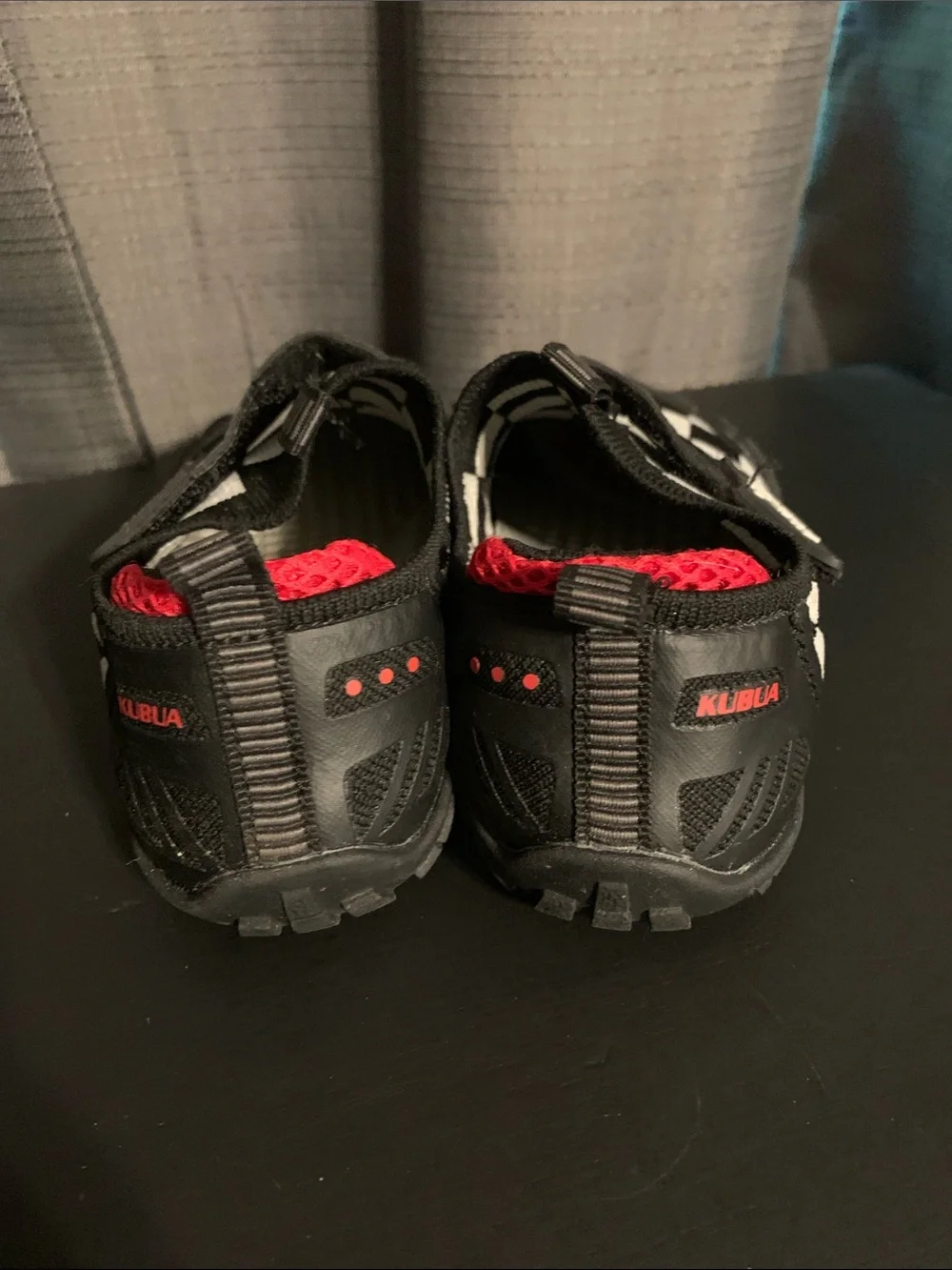 Kids' Black & White Check Water Shoes
